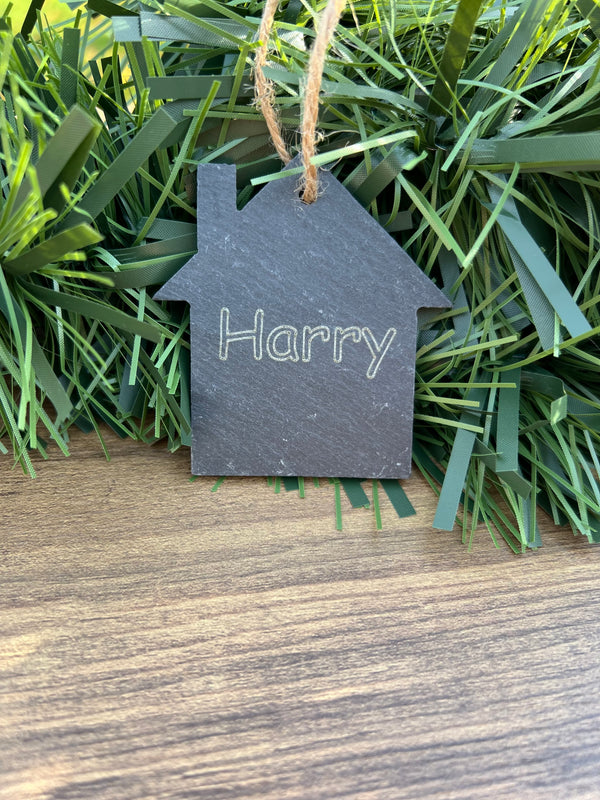 Personalised Hanging House - New home Gift/Decoration