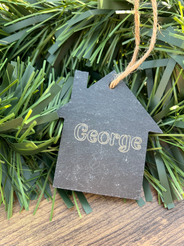 Personalised Hanging House - New home Gift/Decoration