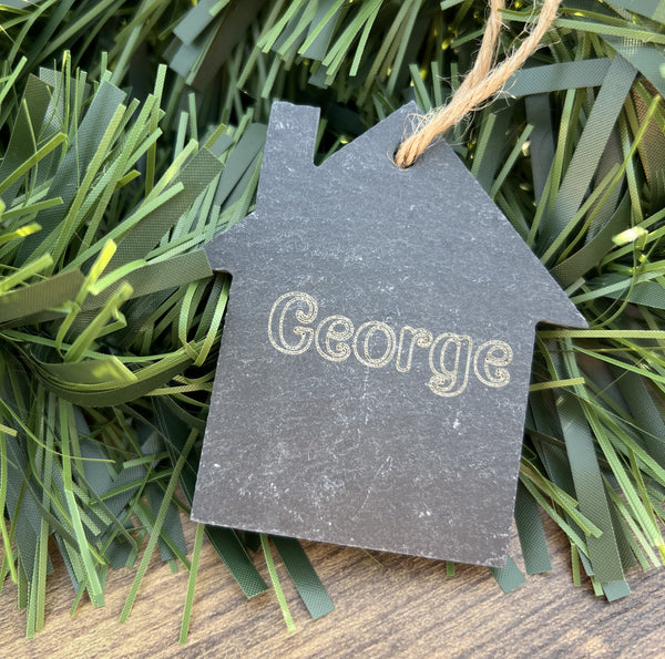 Personalised Hanging House - New home Gift/Decoration