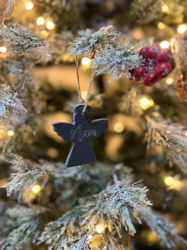 Personalised Angel - Hanging Decoration