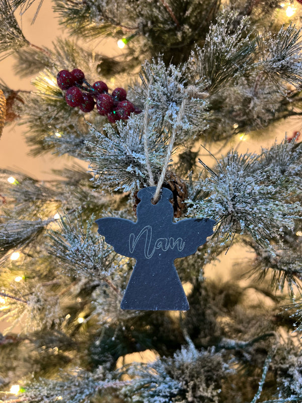 Personalised Angel - Hanging Decoration