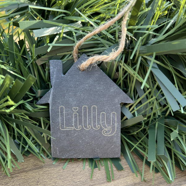 Personalised Hanging House - New home Gift/Decoration