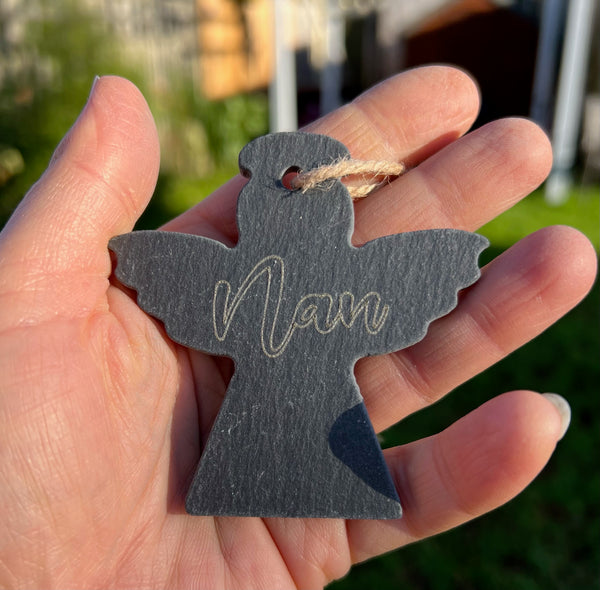 Personalised Angel - Hanging Decoration