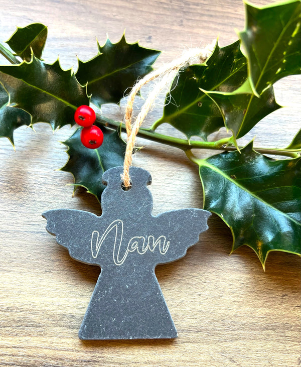 Personalised Angel - Hanging Decoration
