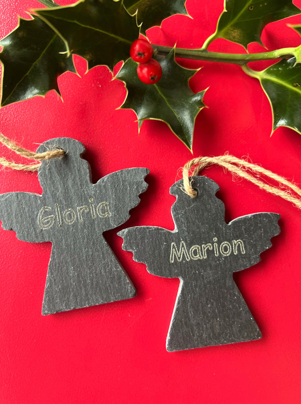 Personalised Angel - Hanging Decoration