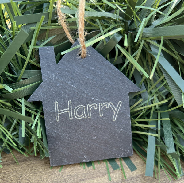 Personalised Hanging House - New home Gift/Decoration